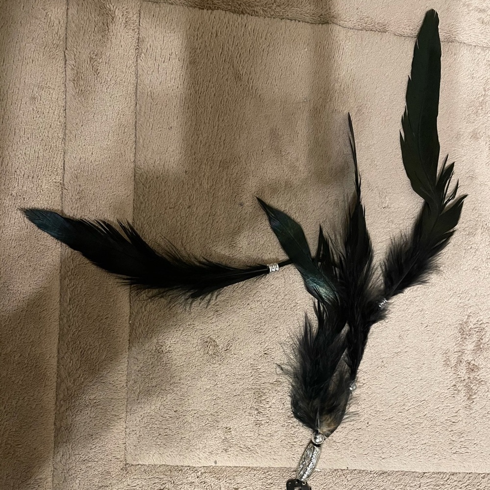 NWOT BOHO Feather Hair Clip